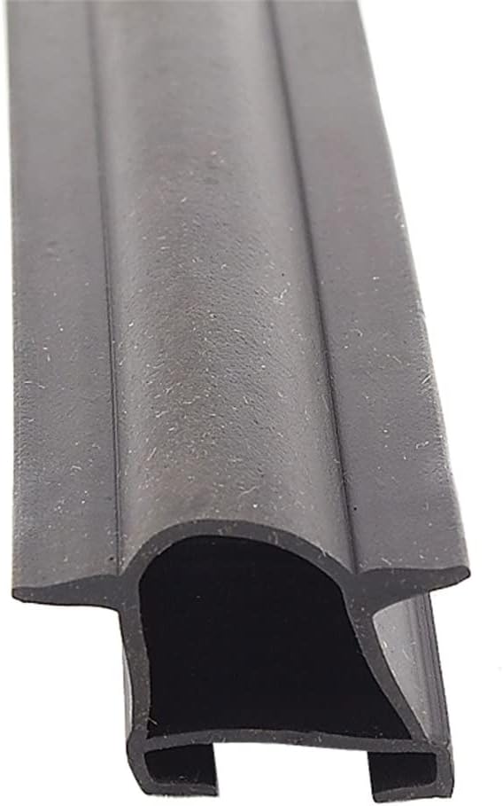 AP Products 018-522 EK Slide-On D Seal with Fins, 1-1/2" x 1" x 40', Black 1 - northernschoolofshiatsu.co.uk