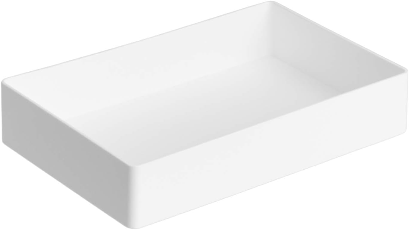 Amazon Basics Rectangular Plastic Desk Organizer Bundle, Letter Tray 2-Pack/Accessory Tray, White 5 51z8BLf4I3L. AC SL1500 - northernschoolofshiatsu.co.uk