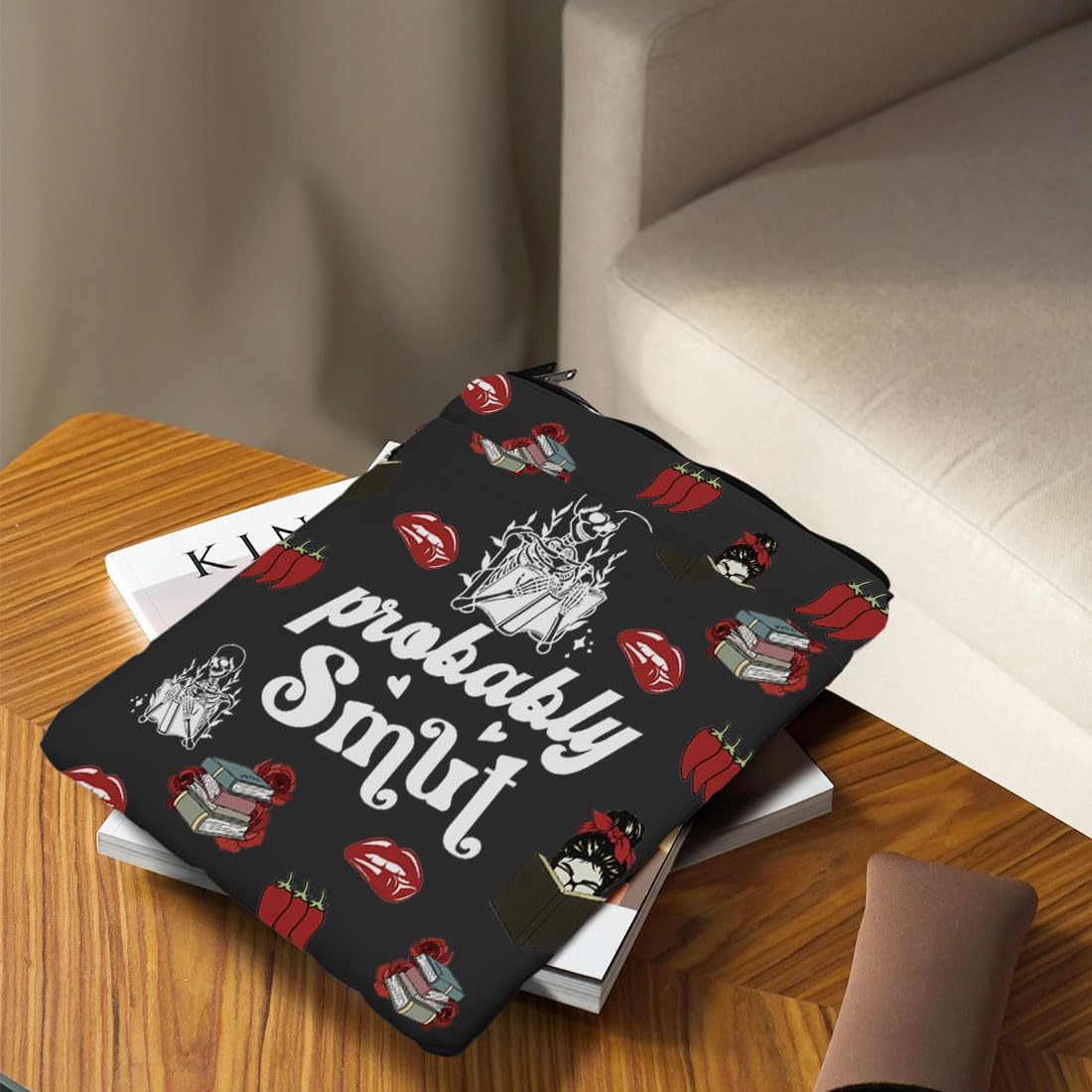 MAOFAED Book Sleeve for Girls - Book Lover Gift - Probably Smut (Black) 5 61+PGvtK1CL. AC SL1100 - northernschoolofshiatsu.co.uk