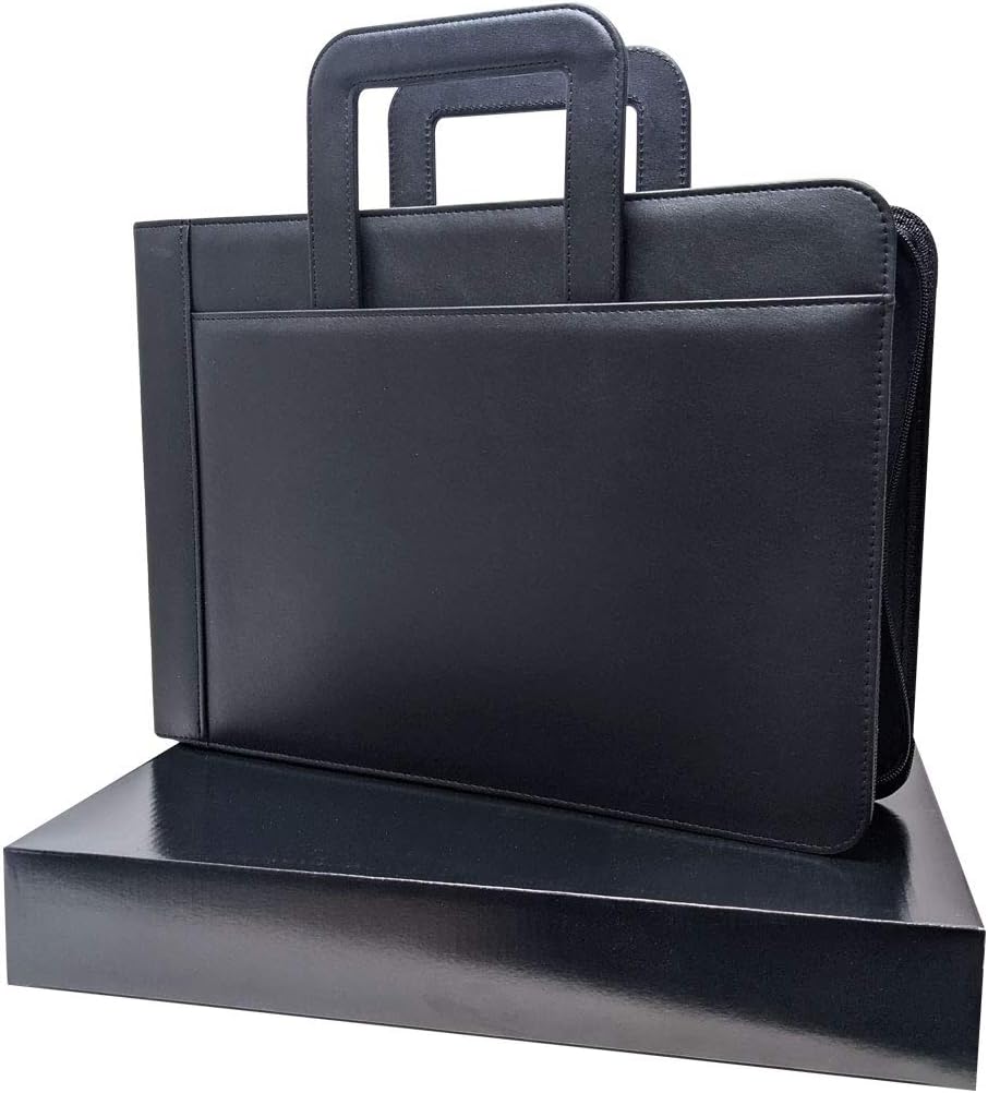 MSP 7 Ring Business Check Portfolio Binder with Handle, Zipper Closure for 3-to-A Pages Business or Personal Checks with Stub (7 Ring Business Check Portfolio) 2 61+RhHuKS4L. AC SL1005 - northernschoolofshiatsu.co.uk