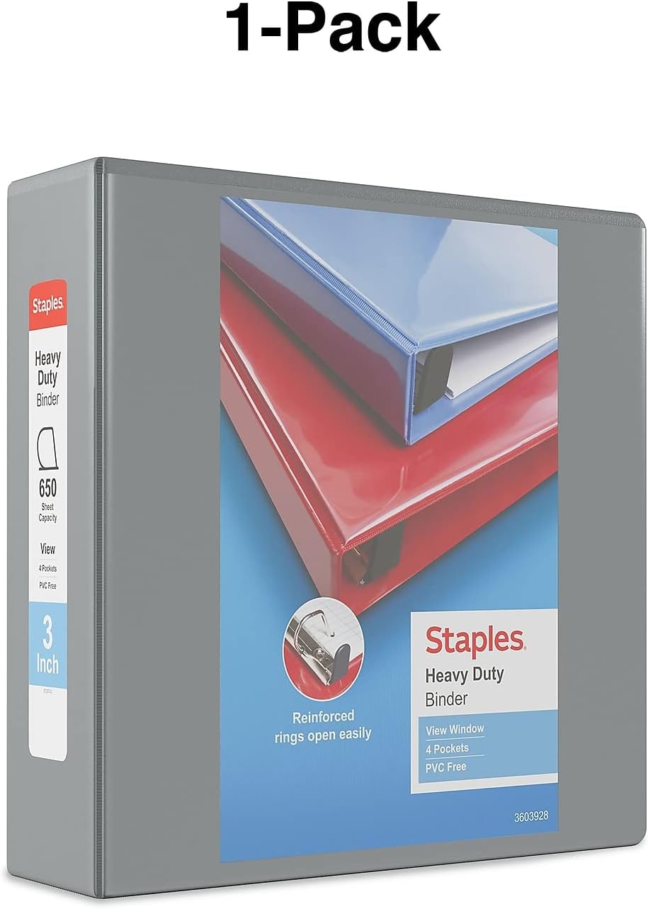 Staples 976049 Heavy-Duty 4-Inch D 3-Ring View Binder Navy Blue (26372) 61 61 Jl3olm2L. AC SL1500 - northernschoolofshiatsu.co.uk
