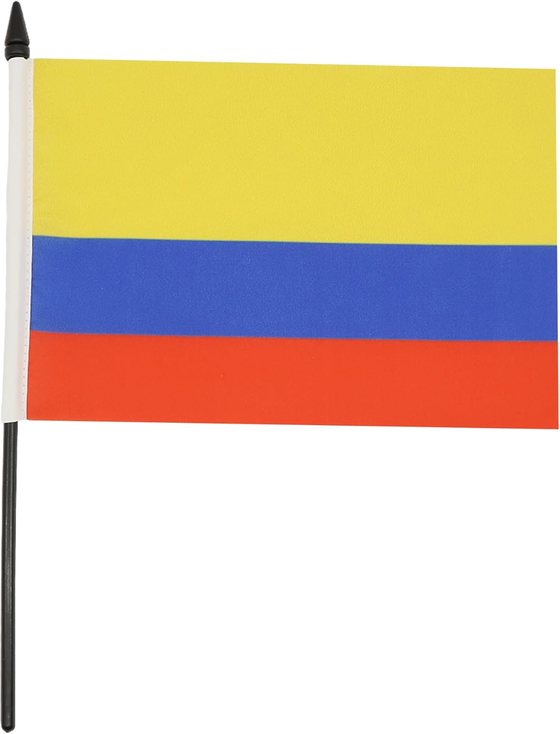 Colombia Table Flag 5'' x 8'' - Colombian Desk Flag 21 x 14 cm - Black plastic stick and base - AZ FLAG 2 61 UVBQysAL. AC SL1500 - northernschoolofshiatsu.co.uk