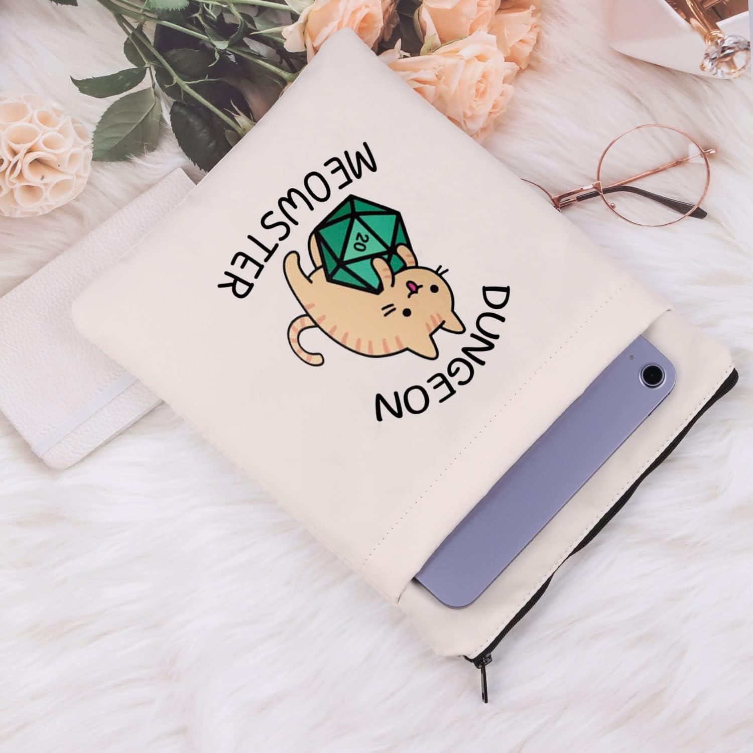 MNIGIU Funny Cat Merch Dice Book Sleeve D Masters Gift Game Lover Gift Cat Dice Book Protector Cover 5 61 aWwDfd6L. AC SL1500 - northernschoolofshiatsu.co.uk