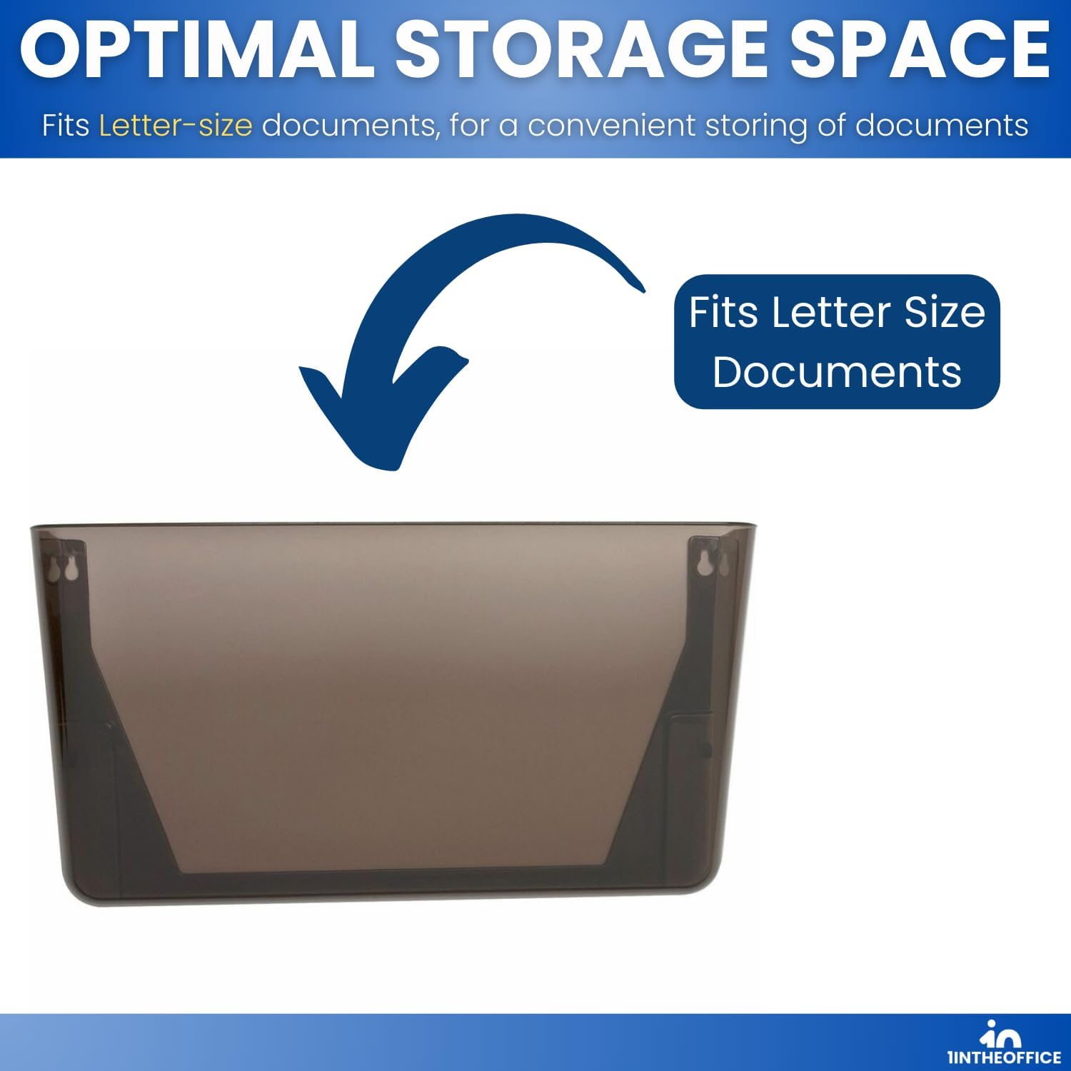 1InTheOffice Wall File Holder, Unbreakable 3-Pocket Plastic Letter Wall File, Plastic Wall Mount File Holder, 3 pocket wall file holder, Smokey Black, 3 Pocket 5 61 dAAEOIEL. AC SL1500 - northernschoolofshiatsu.co.uk