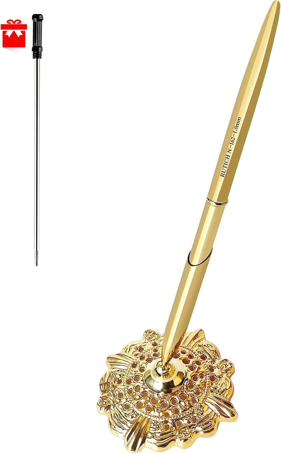 Hollow Round Pen Holder Signing Pen Set for Wedding Bridal Golden 45 610 LYz7m0S. AC SL1500 - northernschoolofshiatsu.co.uk