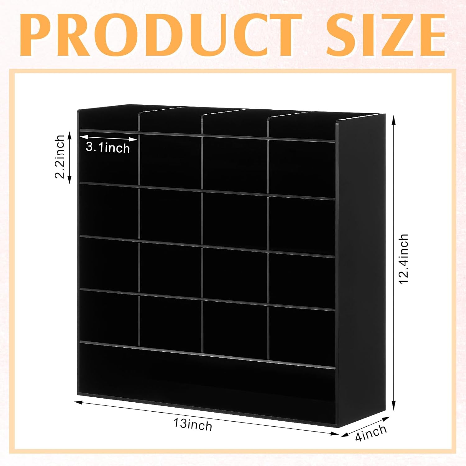 Acrylic Pen Organizer Storage Vertical Marker Organizer Acrylic Pen Display Holder for Office Desk Desktop Stationery Pencil Storage(Clear,13 x 4 x 10.2 Inch) 15 610sdKnnYcL. AC SL1500 - northernschoolofshiatsu.co.uk