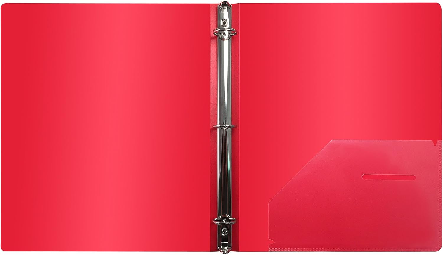 Better Office Products Flexible 3 Ring Poly Binder with Pocket, 1 Inch, Letter Size, 4 Pack-Red, Blue, Purple, and Black 6 611NVXcToFL. AC SL1500 - northernschoolofshiatsu.co.uk
