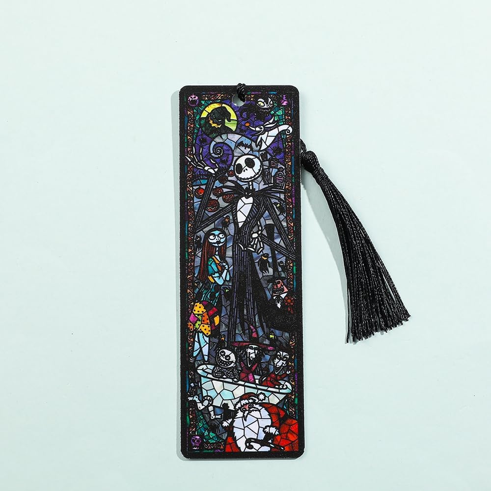 The Nightmare Before Christmas Acrylic Bookmark Set, Unique Movie Character Bookmark with Tassel, Gift for Movie Fans and Reading Lovers (2pcs Bookmark 3) 7 611R4db9AwL. AC SL1000 - northernschoolofshiatsu.co.uk
