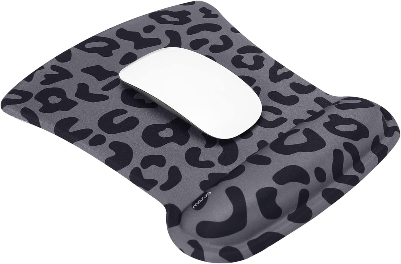 MOSISO Wrist Rest Support for Mouse Pad&Keyboard Set, Leopard Grain Ergonomic Mousepad&Coaster Non-Slip Base Home/Office Pain Relief&Easy Typing Cushion with Neoprene Cloth&Raised Memory Foam, Black 8 613 hQG+RaL. AC SL1500 - northernschoolofshiatsu.co.uk