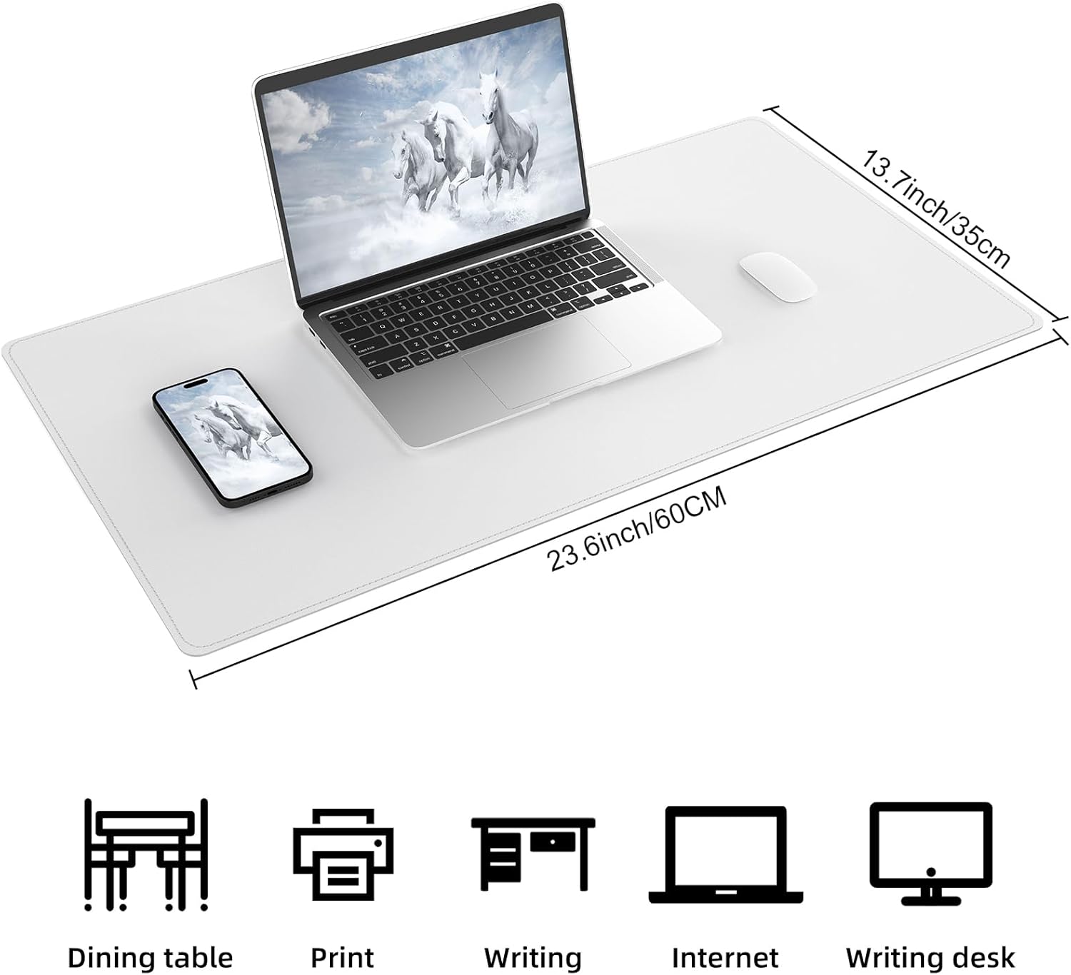 Large Desk Mat 47.2" x 17" Leather Desk Pad Protector with Natural Cork & PU Leather, Non-Slip Office Desk Mat, Large Mouse Pad, Waterproof Desk Blotter pad for Office&Home(Black) 222 6137JsgQ8nL. AC SL1500 - northernschoolofshiatsu.co.uk