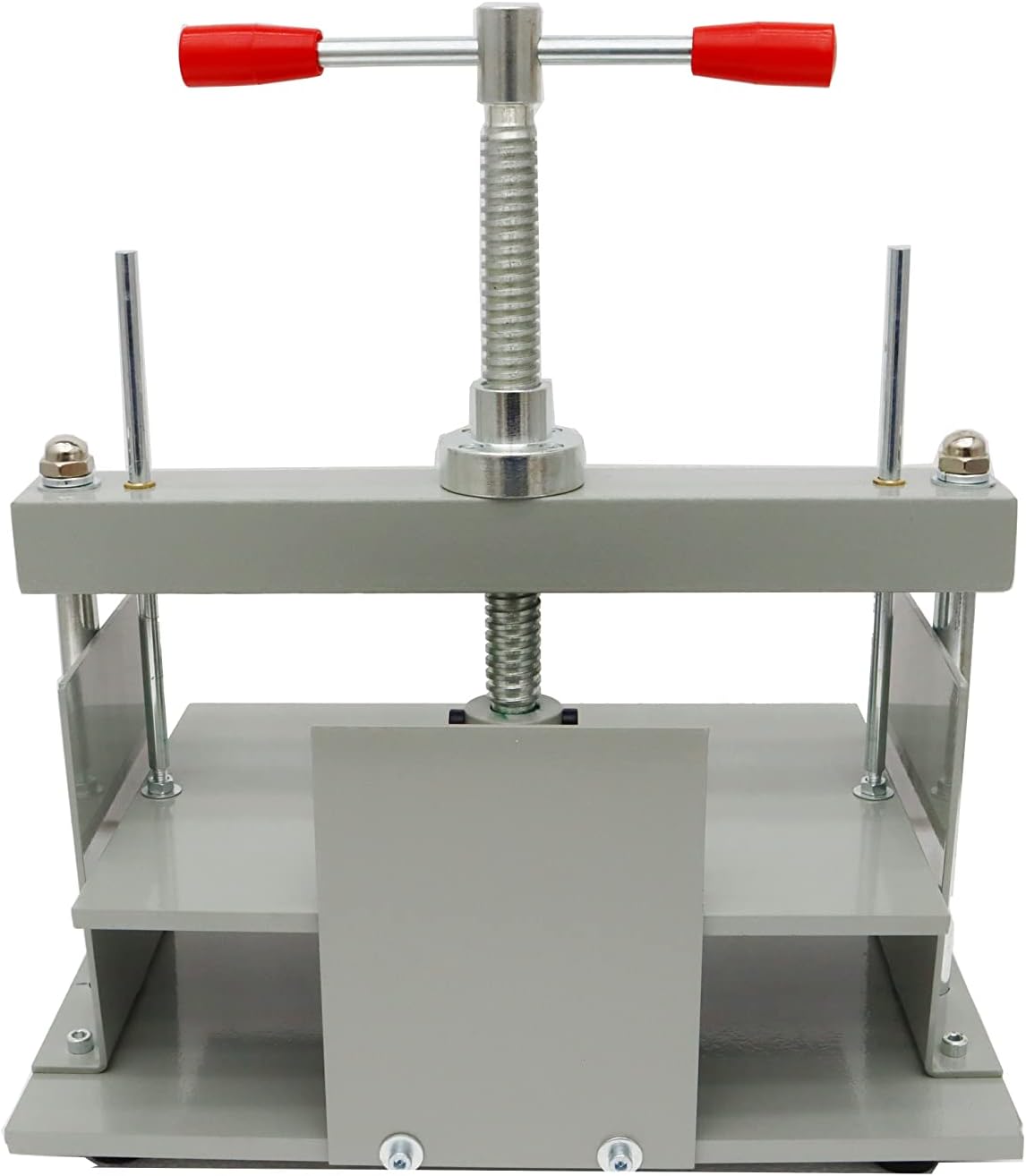 INTBUYING Manual Paper Press Machine A4 Book Steel Notes Invoice Bookbinder Press Bookbinding Notes Office Invoice Bookbinder Flattening Machine 3306lbs (1500kg) Pressure 4 - northernschoolofshiatsu.co.uk