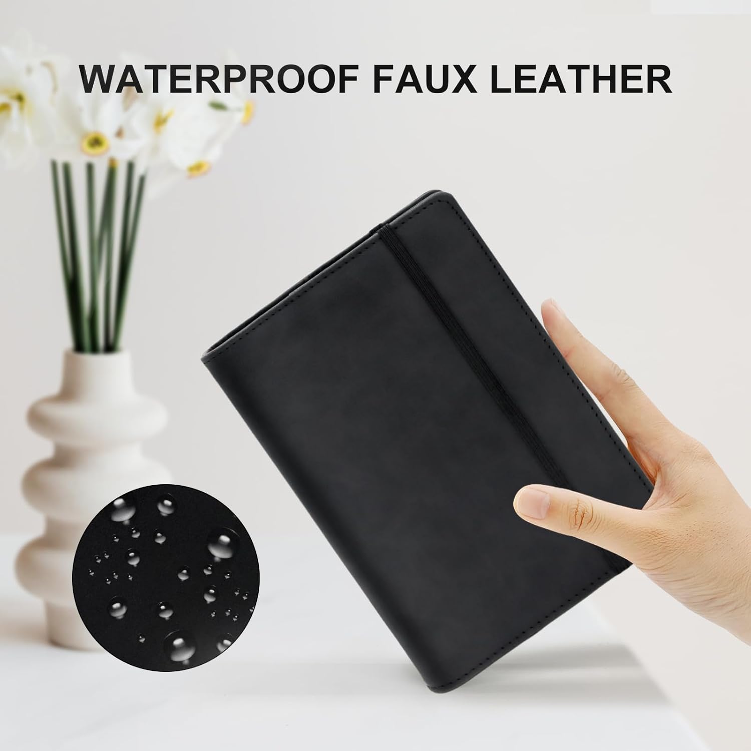A5 Refillable 6 Ring Faux Leather Budget Binder,Mini Notebook Binder Cover for A5 Filler Paper,Loose Leaf Personal Planner Cover with Magnetic Buckle Closure(Marble Purple) 24 6166yjGHzIL. AC SL1500 - northernschoolofshiatsu.co.uk