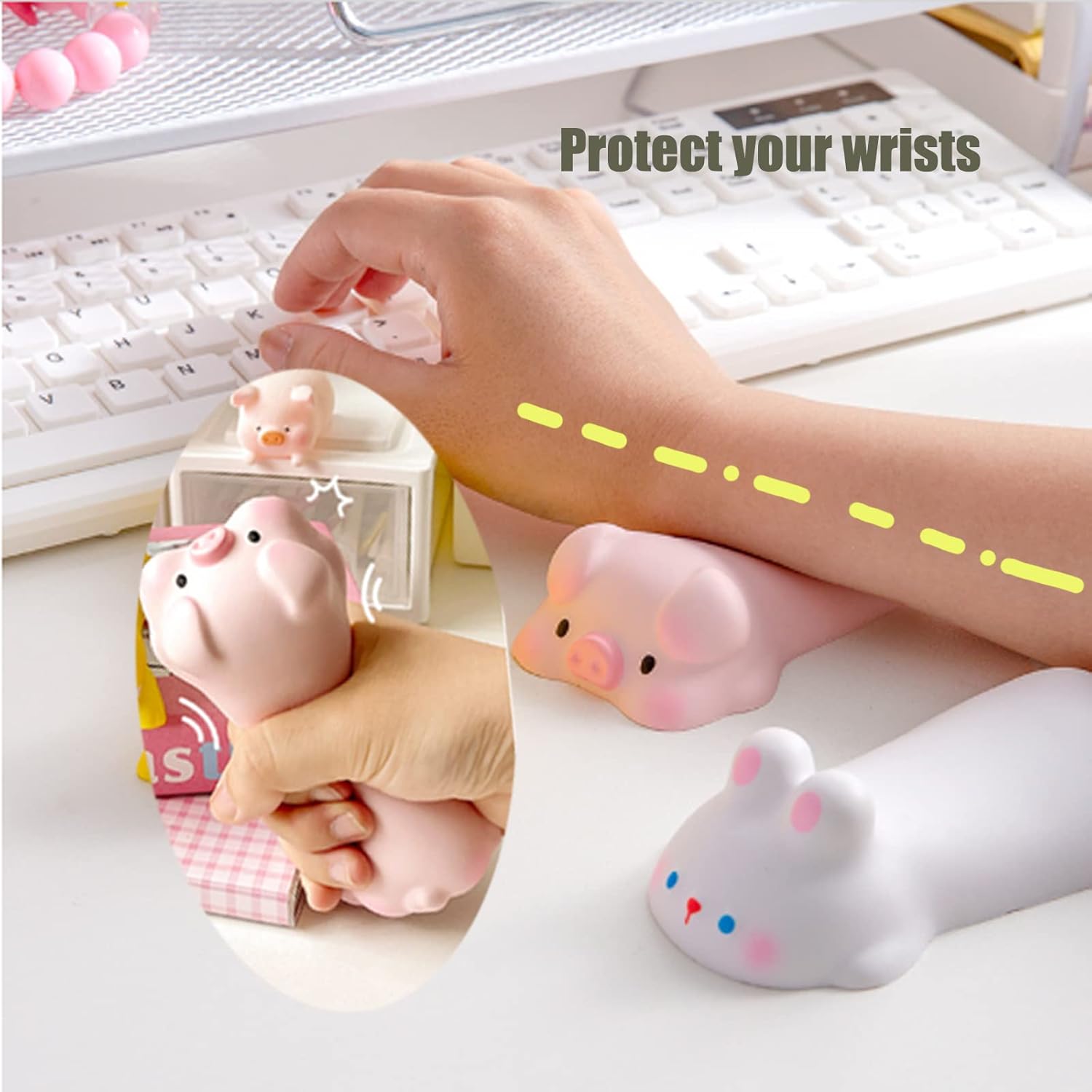 Wrist Rest, Cat Shaped Cute Mouse Pad Wrist Support, Mini Ergonomic Wrist Support, Wrist Rest Pad for Computer Keyboard and Mouse, Office Work and Gaming-Grey 3 616IOztTqvL. AC SL1500 - northernschoolofshiatsu.co.uk