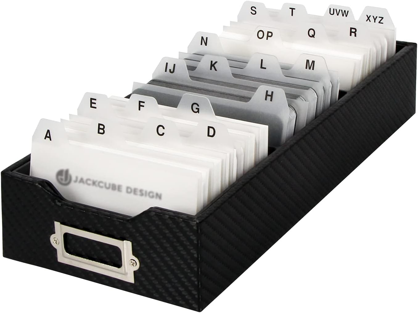 J JACKCUBE DESIGN JackCubeDesign Carbon Fiber Business Card Organizer Coupon Holder Name Card Organizer Name Card Holder With Removable Divider For Desk(4.29 x 1.76 x 9.75 inches)- :MK171 1 617Ru11j0sS. AC SL1400 - northernschoolofshiatsu.co.uk