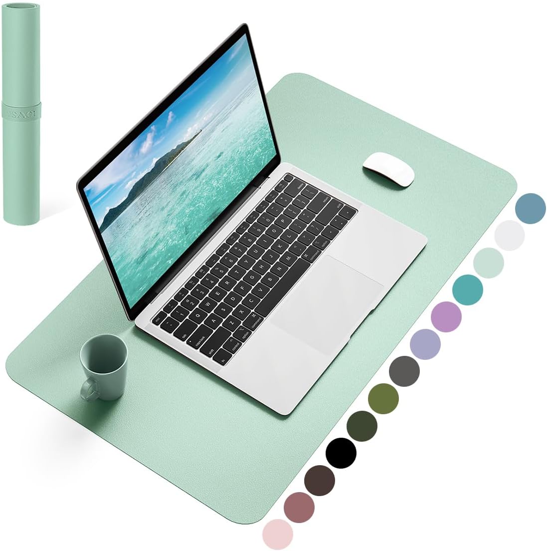YSAGi Non-Slip Leather Desk Pad, Waterproof Laptop Computer Desk Keyboard Mat, Table Protector Blotter Mat, Large Mouse Pad for Office/Work/Home/Decor(Pink, 23.6" x 13.7") 250 6181qtqCe L. AC SL1200 - northernschoolofshiatsu.co.uk