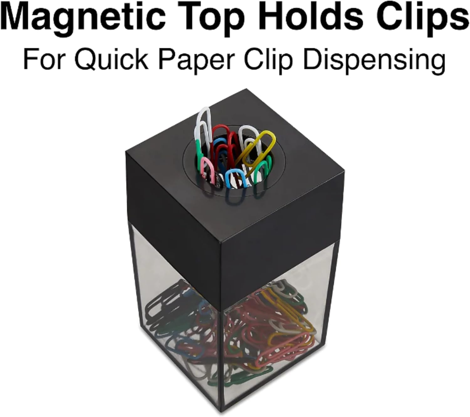 1InTheOffice Magnetic Paper Clip Dispenser, Small Black, 3 Pack with 150 Clips 2 618I1B1q4nL. AC SL1500 - northernschoolofshiatsu.co.uk