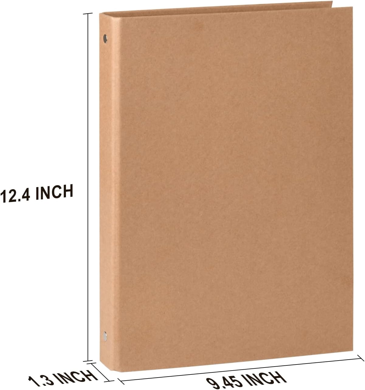 A4 Kraft Binder 3-Holds Round Ring Binder 2 Pack, Durable Binding Hard Cover Protector for Journal,Notebook,Inserted Sheets and Refill Paper,Fit for A4 3-Hole Paper,holds 200 Sheets Capacity (A4 Size) 5 618Sy9lIu L. AC SL1500 - northernschoolofshiatsu.co.uk