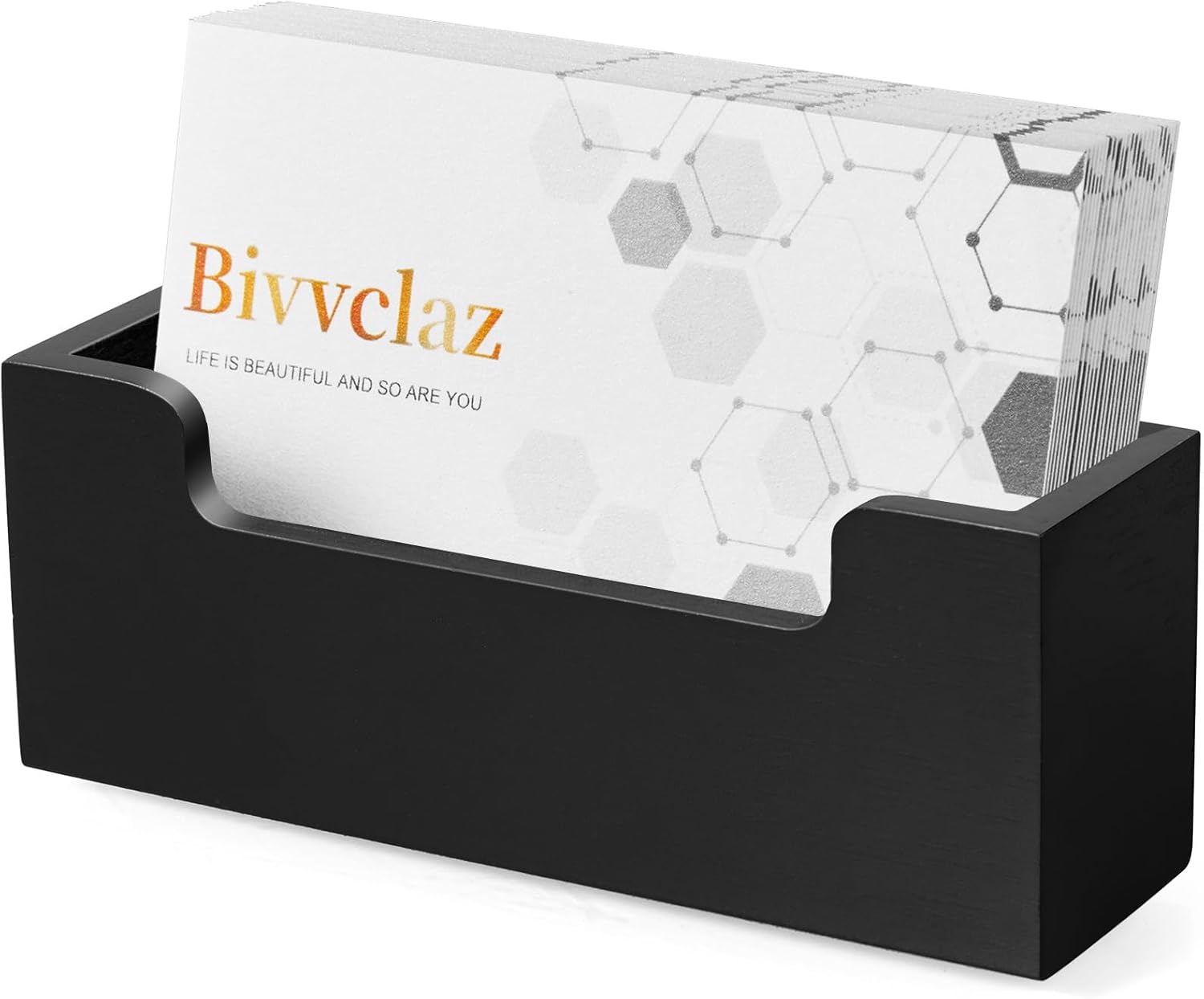 Black Business Card Holder Desk, Wood Business Card Organizer Desktop Business Card Display Stand for Office Tabletop Exhibition, Small Business Essentials 1 6197wMeb4qL. AC SL1500 - northernschoolofshiatsu.co.uk