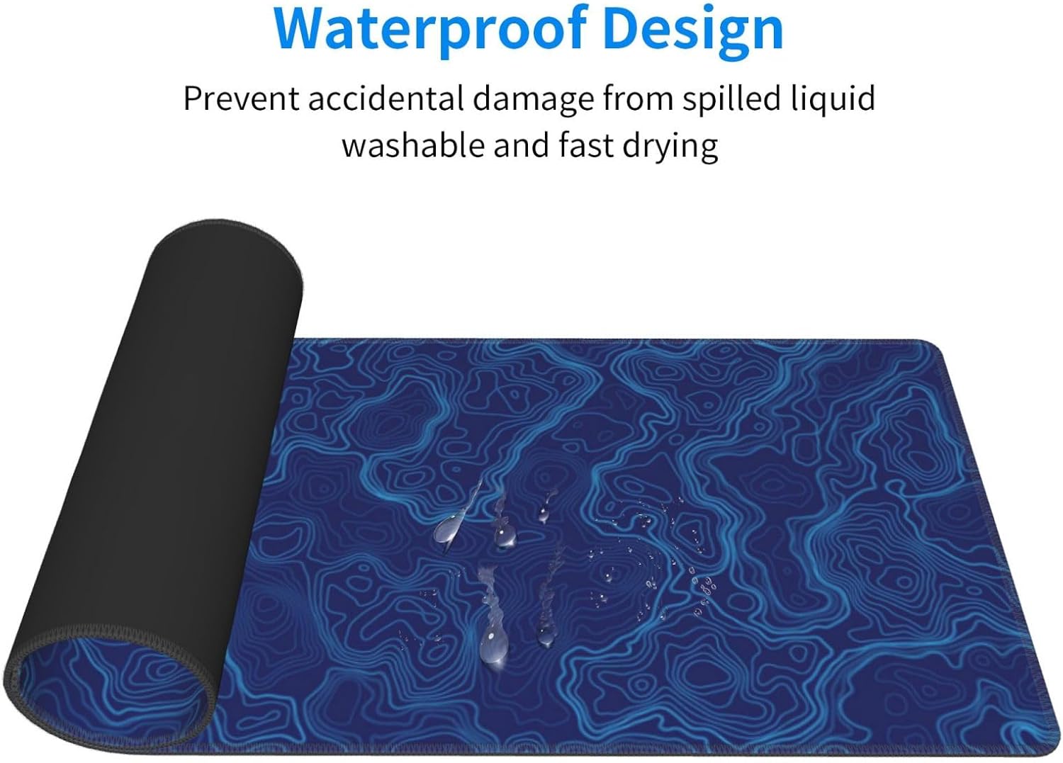 Red Topographic Contour Map Liquid Wave Topography Geography Gaming Mouse Pad 31.5 X 11.8 Inch XL Extended Large Keyboard Non-Slip Rubber Base with Stitched Edges for Home Office 93 619KJTygTSL. AC SL1500 - northernschoolofshiatsu.co.uk