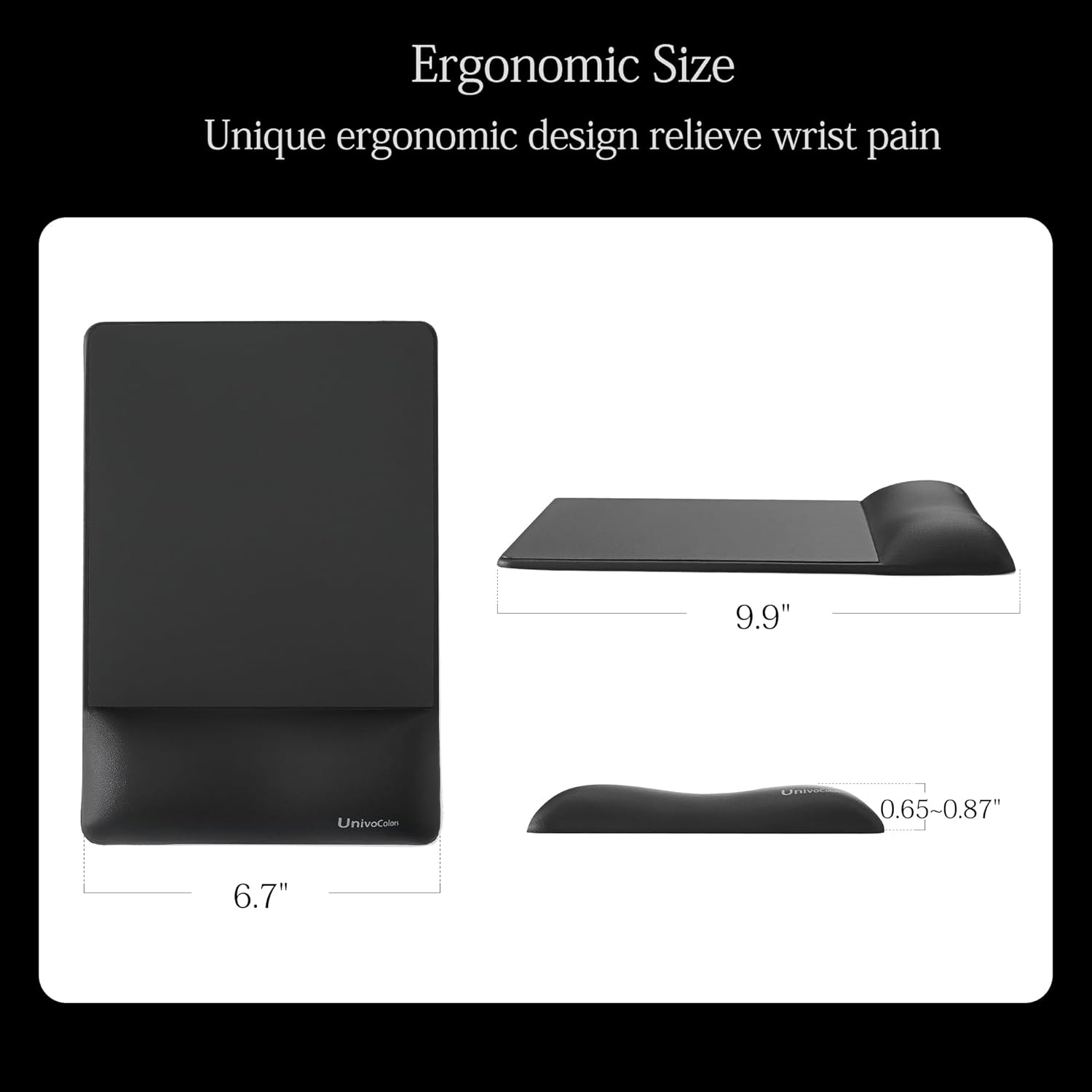 UnivoColors Design-Wave Set of Keyboad Wrist Rest & Mouce Pad,Artificial Sheepskin+Memory Foam+Ergonomic+Anti-Slip Gel, Resilience Support During Work and Gaming,Keyboard Accessory,White 21 619n27PktSL. AC SL1500 - northernschoolofshiatsu.co.uk
