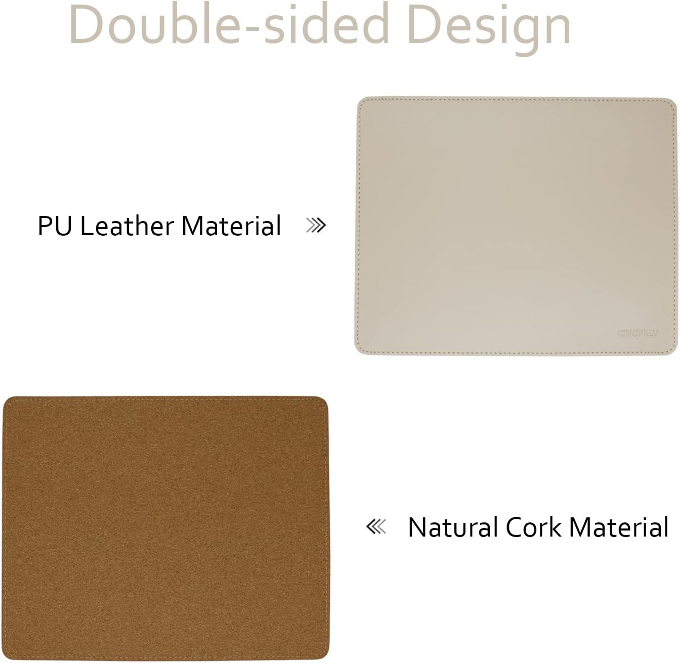 Leather Mouse Pad - Wood Mouse Pads with Stitched Edge,PU Non-Slip Mouse Mat,Double Side Mousepad,Waterproof Gaming Mouse Pad for Desk,Laptop,Office & Home,10.2" x 8.3",1 Pack (Beige) 2 61A1fHoinbL. AC SL1500 - northernschoolofshiatsu.co.uk
