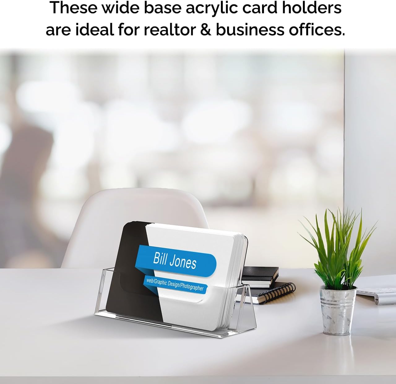 Marketing Holders 2 Pack Vertical Business Card Holder Desktop Display for 2" x 3.5" Appointment and Contact Cards at Medical and Dental Offices Lightweight Clear Acrylic Take A Card Display 3 61A5b8y0UdL. AC SL1280 - northernschoolofshiatsu.co.uk