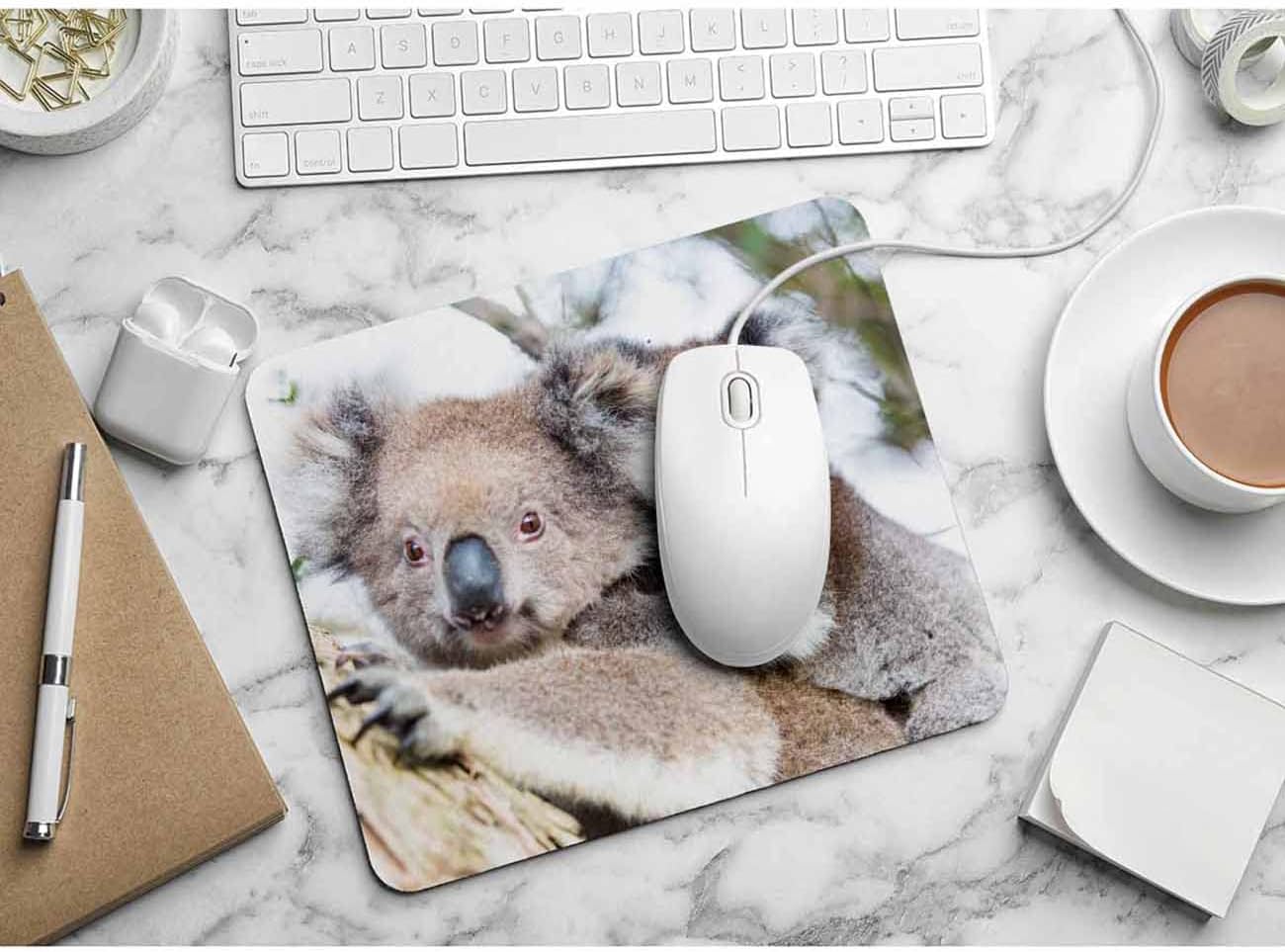 Pehede Mouse pad with Anti-Slip Rubber Base, Easy Gliding,Computer Mouse Mat for Computers, Laptop, Gaming, Office & Home, 7.9 * 9.5 in,Australia Baby Koala Bear and Mom in Tree 4 61AQNNeRjHL. AC SL1300 - northernschoolofshiatsu.co.uk