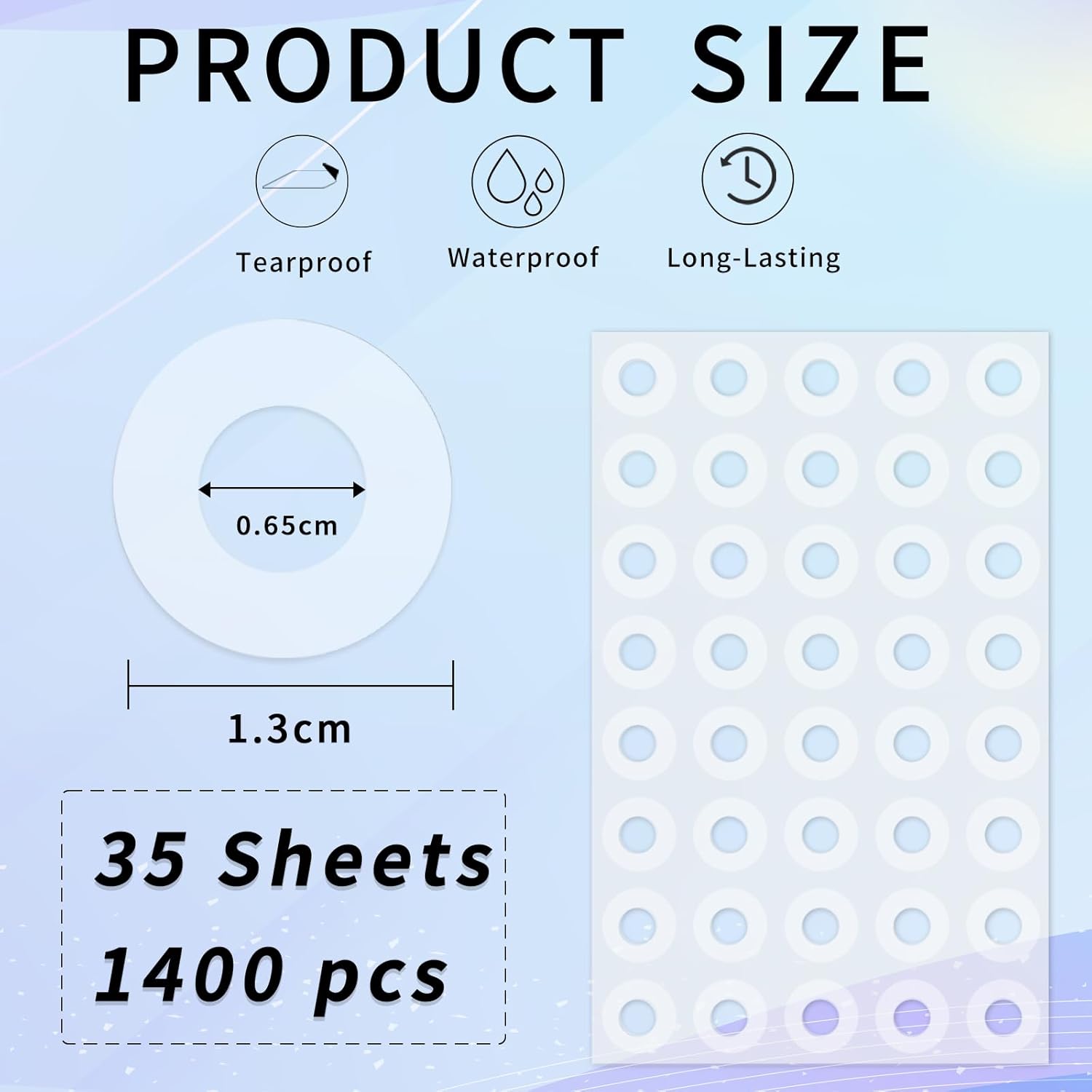Hole Reinforcement Stickers Labels,10colors,Pack of 1440 19 61BBHZLuY6L. AC SL1500 - northernschoolofshiatsu.co.uk