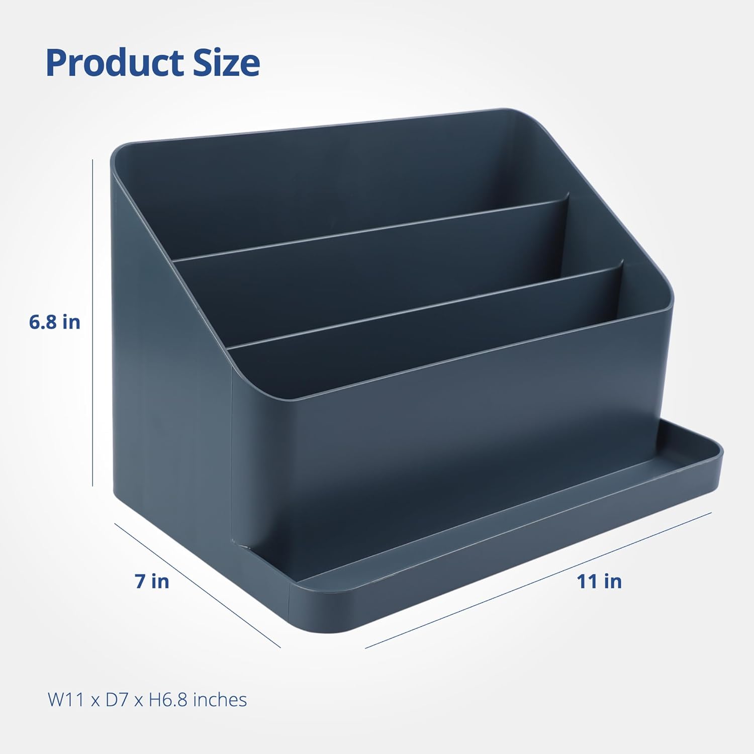 BLUE GINKGO Desk Holder – Korean-Made Office Organizer for Pencils, Pens, Notes, and Desk Supplies (Prussian Blue) 28 61BWULqItuL. AC SL1500 - northernschoolofshiatsu.co.uk