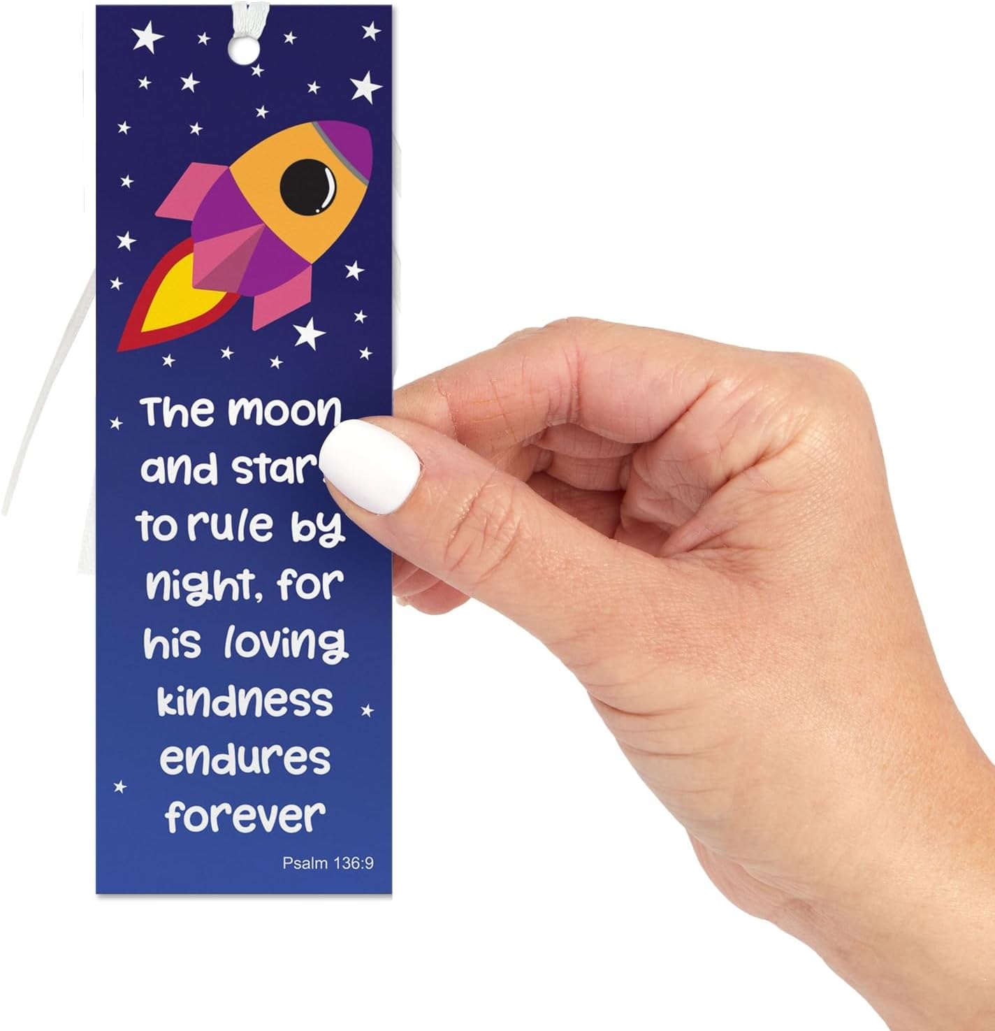 72 Pack Christian Bookmarks Bulk, Religious Scripture, 12 Bible Verse Quotes for Kids (6 x 2 x 0.1 in) 4 - northernschoolofshiatsu.co.uk