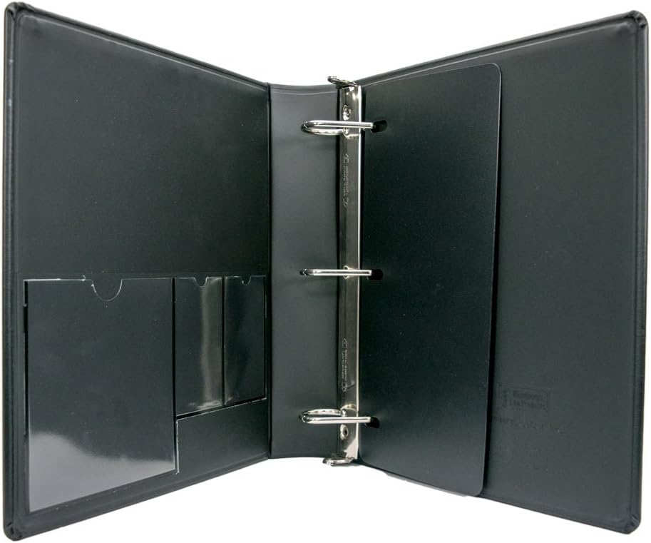 Portfolio Binder with Three Rings from Blumberg (Custom Gold Lettered on Spine, Black Plush Raven Binder) 3 61DCZb8e6XL. AC SL1000 - northernschoolofshiatsu.co.uk