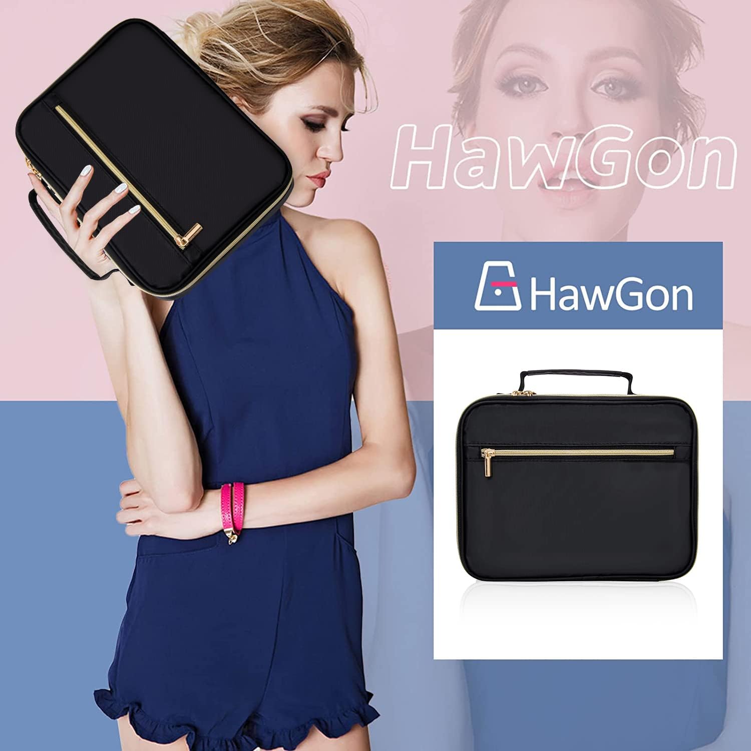 HAWGON Bible Cover for Women - Bible Case for Men,Multi-Functional Carrying Organizer,Large Book Case,Bible Study Supplies with Detachable Pen Slots for Church, Office, Travel(Black) 7 61DnSSay+oL. AC SL1500 - northernschoolofshiatsu.co.uk