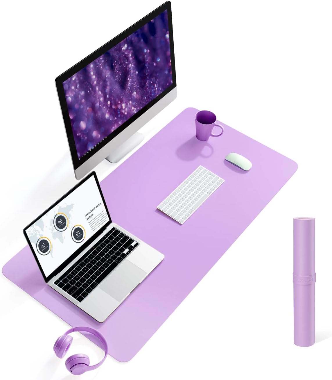 YSAGi Non-Slip Leather Desk Pad, Waterproof Laptop Computer Desk Keyboard Mat, Table Protector Blotter Mat, Large Mouse Pad for Office/Work/Home/Decor(Pink, 23.6" x 13.7") 56 61Dv5Od34TL. AC SL1328 - northernschoolofshiatsu.co.uk