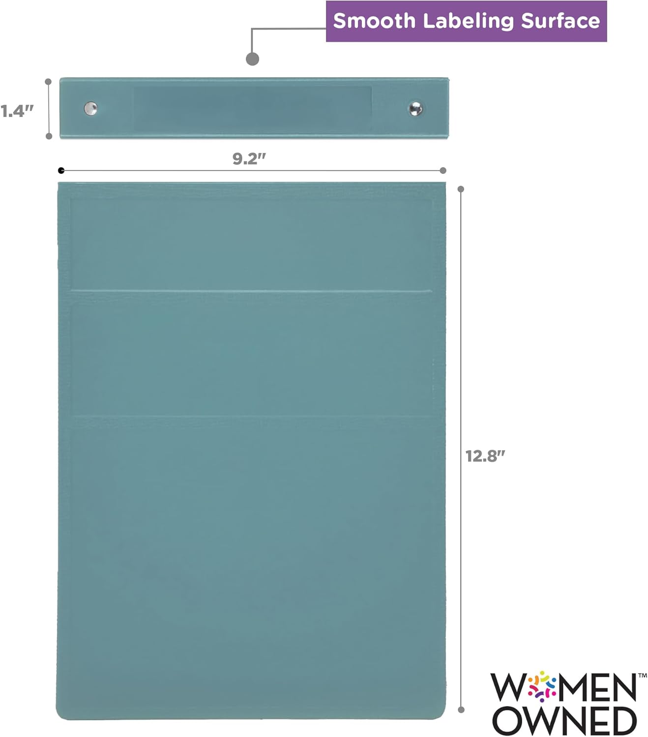 Carstens 1-Inch Heavy Duty 3-Ring Binder - Top Opening, Powder Blue, Durable Plastic, Precision No-Gap Rings, Waterproof Cover, No Pockets, Holds 125 US Letter Sheets, BPA-Free, Made in USA (8754-3R) 76 61ENaLbf2EL. AC SL1500 - northernschoolofshiatsu.co.uk