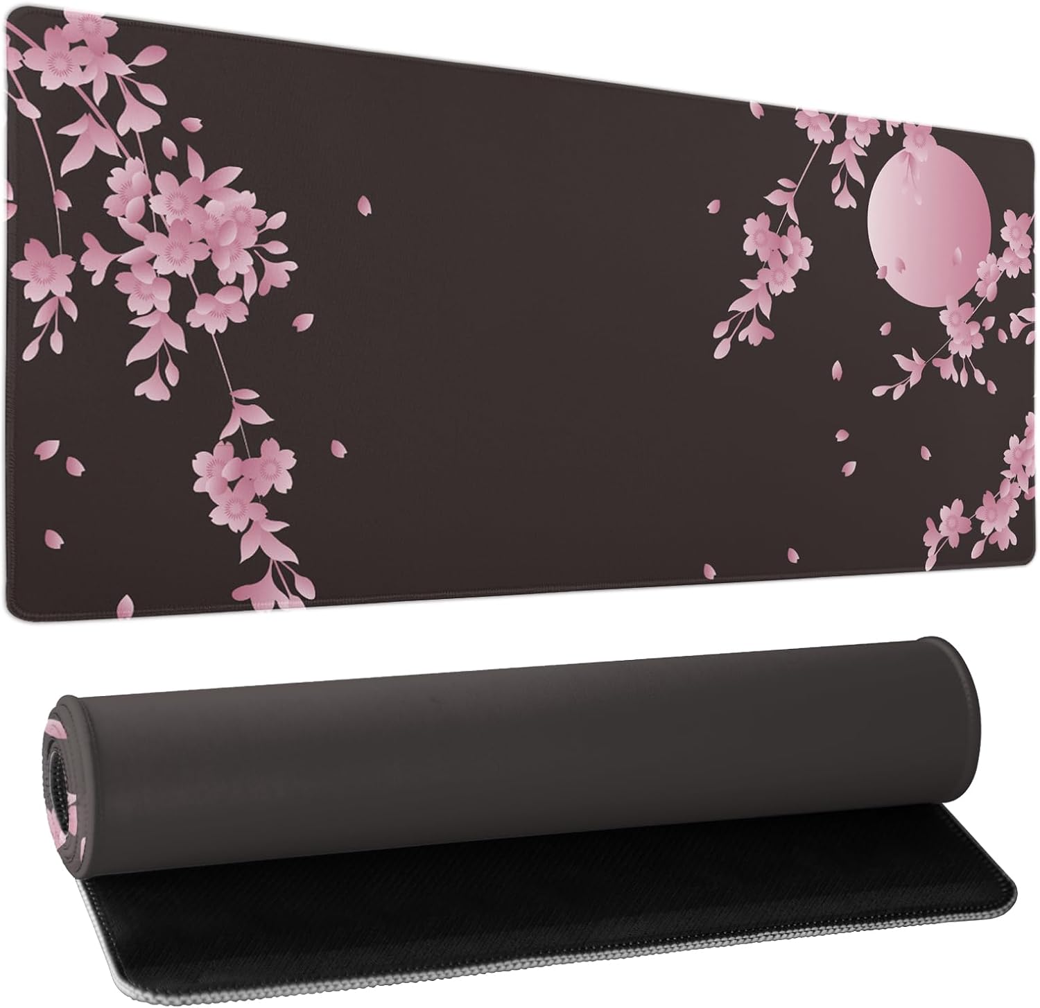 Black and White Mouse Pad 31.5”x11.8” Geometric Design Extended Large Mousepad Keyboard Mouse Mat Desk Pad Non-Slip Rubber Base Stitched Edge Large XXL Mousepad for Gaming Laptop Computer Desktop 193 61EfdquIL8L. AC SL1500 - northernschoolofshiatsu.co.uk