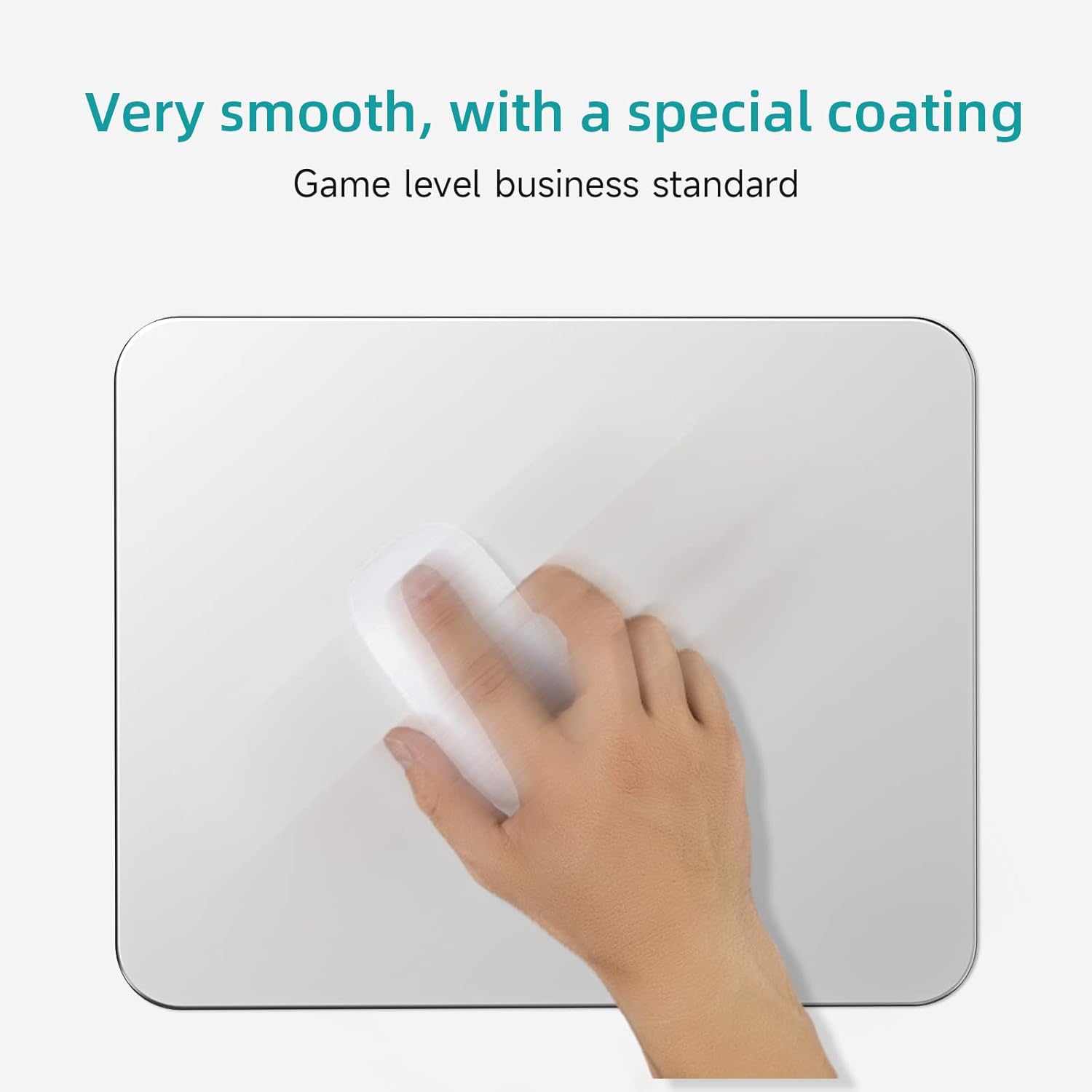 Mouse Pad, Hard Silver Metal Aluminium Mouse Mat, Smooth Thin Dual-Side Waterproof Mouse Pad for Home, Office and Gaming, Fast and Accurate Control, Silver (Medium) 3 61EmYUTFwyL. AC SL1500 - northernschoolofshiatsu.co.uk