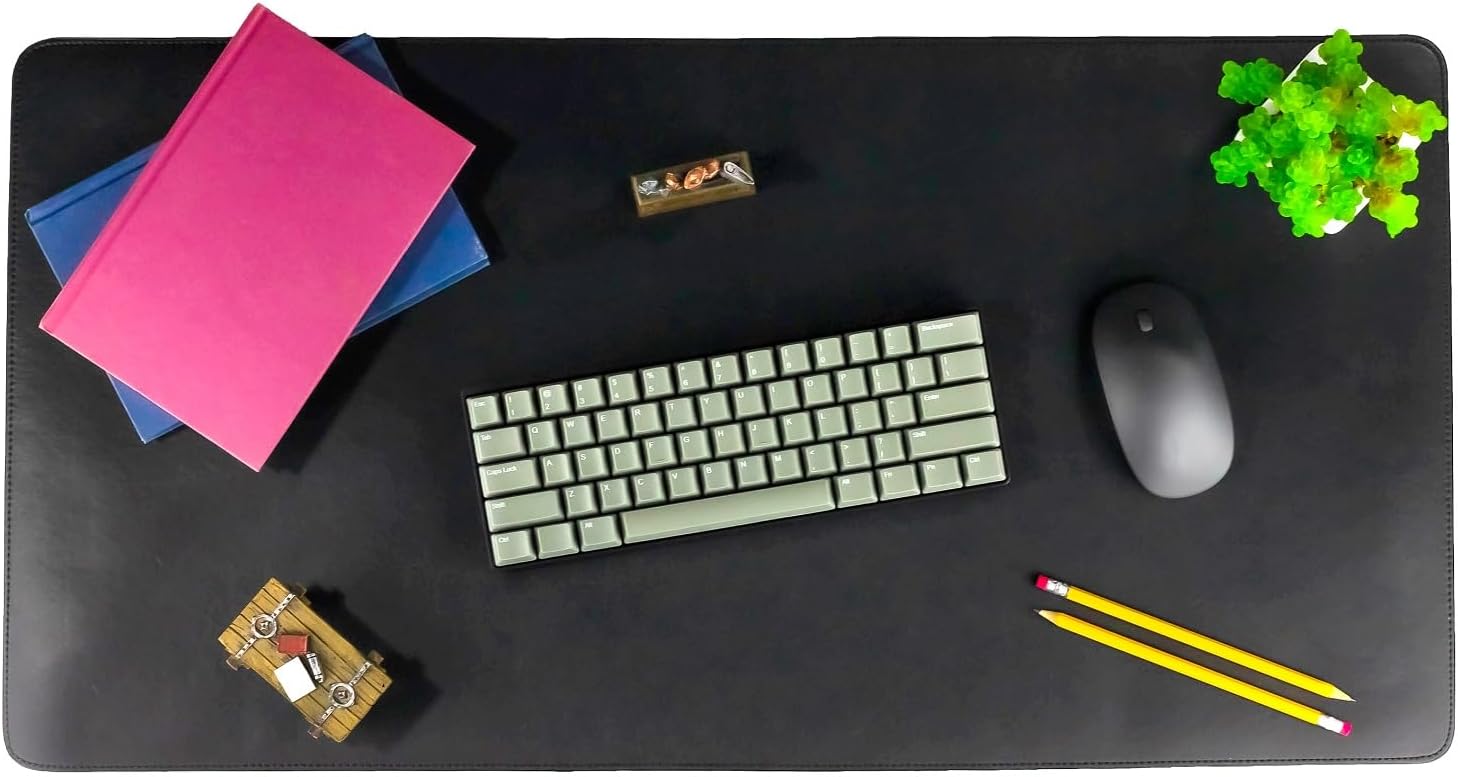 Courtyard by Castle - Leatherette Desk Blotter Office Mat - Durable Easy to Clean Computer Desk Mat with Non-Slip Base for Home and Office (Desk Mat, No Logo) 5 61FsbAyysBL. AC SL1500 - northernschoolofshiatsu.co.uk