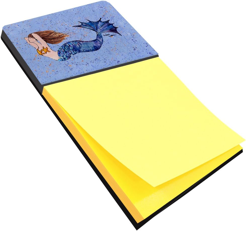 Caroline's Treasures 8337SN Mermaid Refillable Sticky Note Holder or Postit Note Dispenser, 3.25 by 5.5", Multicolor 1 61G AqB3fKL. AC SL1100 - northernschoolofshiatsu.co.uk