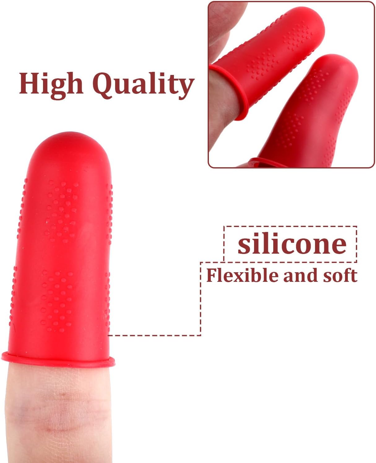 24Pcs Finger Protectors 3 Sizes Rubber Fingers Tip Fingers Covers Thimble Finger Tips Office Cover Rubber Fingers Covers Finger Pads Silicone Hot Glue Finger Caps for Counting Collating Sorting 3 61G931s4djL. AC SL1500 - northernschoolofshiatsu.co.uk
