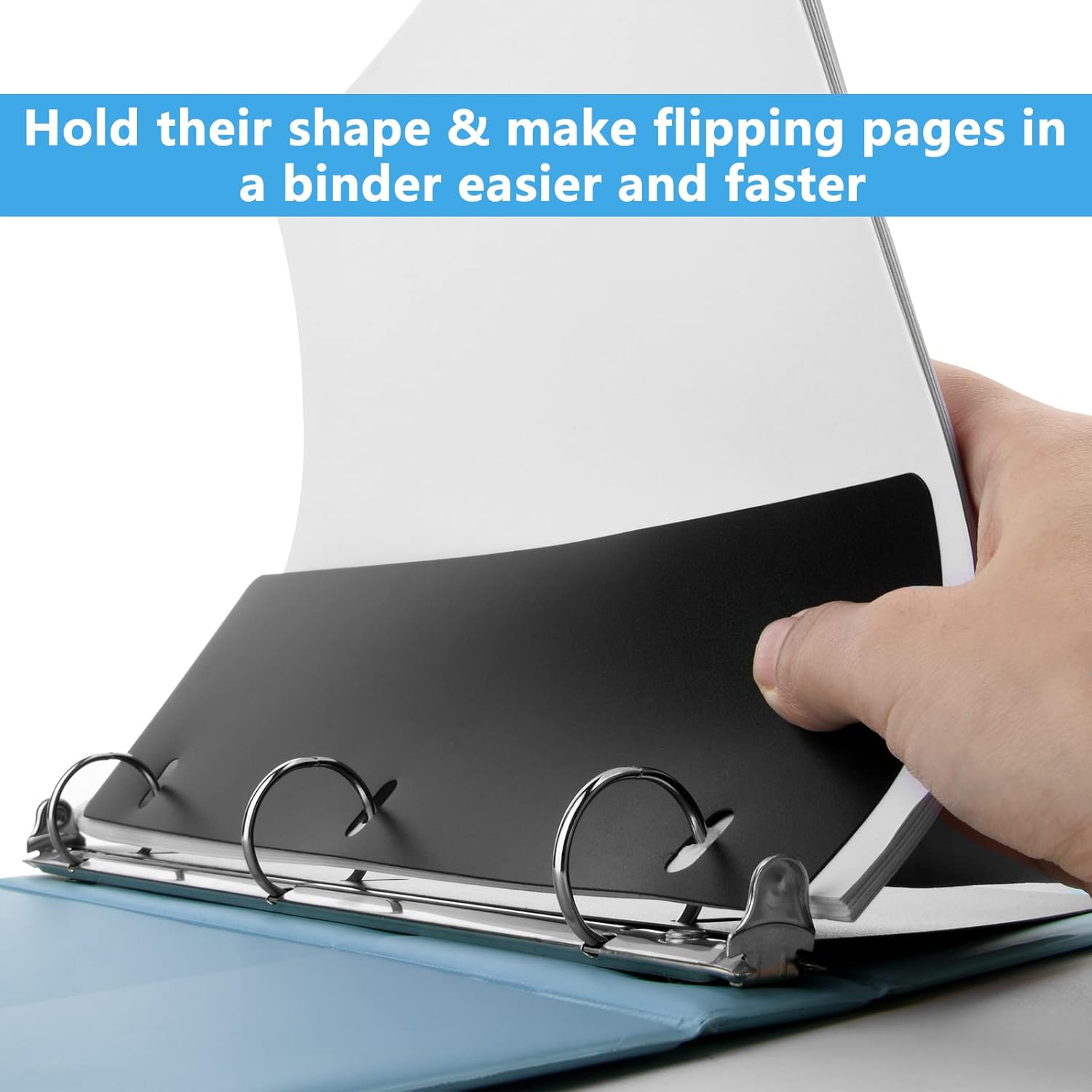 20 PCS Flat Sheet Lifters, Sheet Flatteners, Sheet Lifters Binders, Plastic Sheet Lifters, Protect Binder Page Sheet for 11-Inch x 8-1/2-Inch 3 Ring Binder, D Ring Binders 6 61GiaOyEfaL. AC SL1500 - northernschoolofshiatsu.co.uk