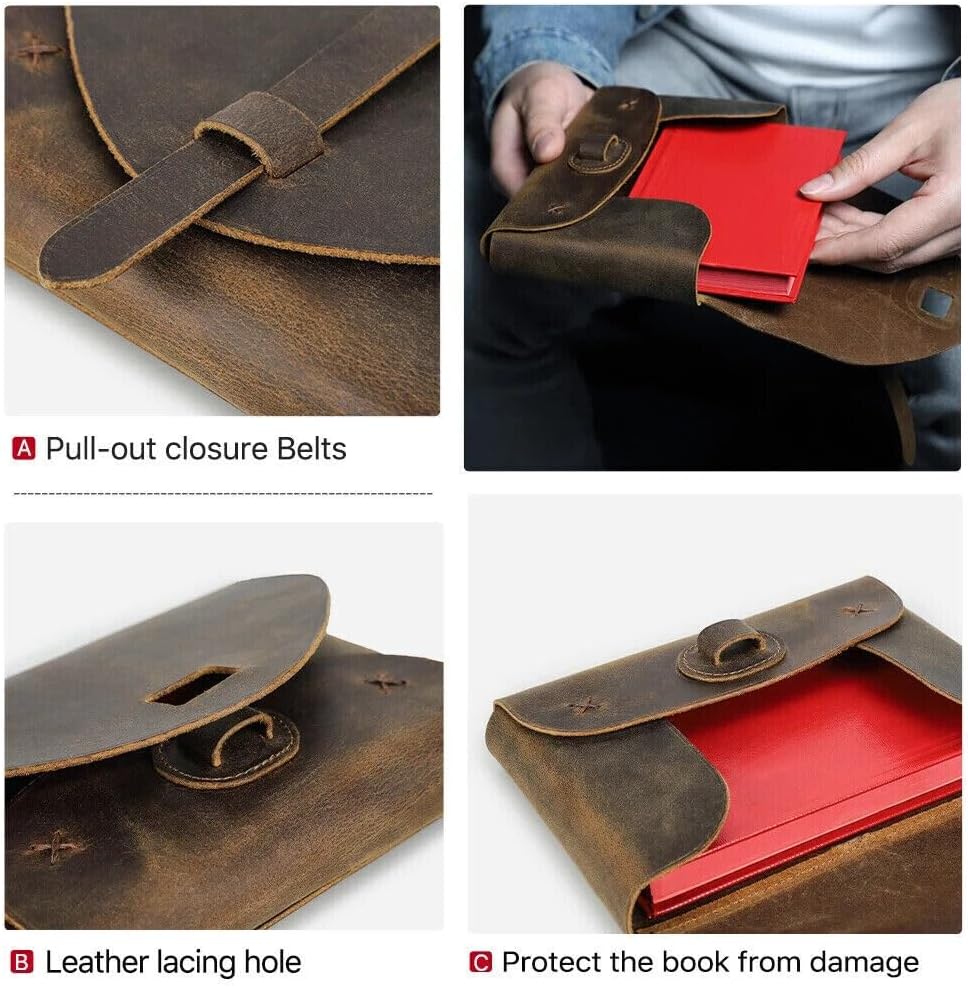 Vintage Leather Book Cover Case Bag Storage Protective Notebook Cover 4 61HHqoE0UJL. AC SL1001 - northernschoolofshiatsu.co.uk