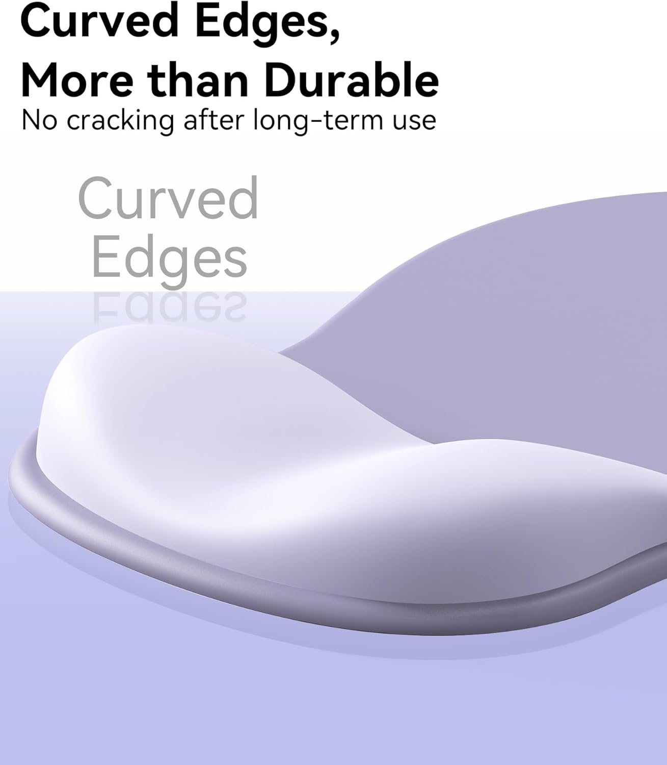 eulps Mouse Pad with Gel Wrist Rest, Ergonomic Comfortable Computer Wrist Support for Laptop, Pain Relief Mousepad with Non-Slip PU Base for Office & Home (Purple) 5 61HPKide+gL. AC SL1500 - northernschoolofshiatsu.co.uk