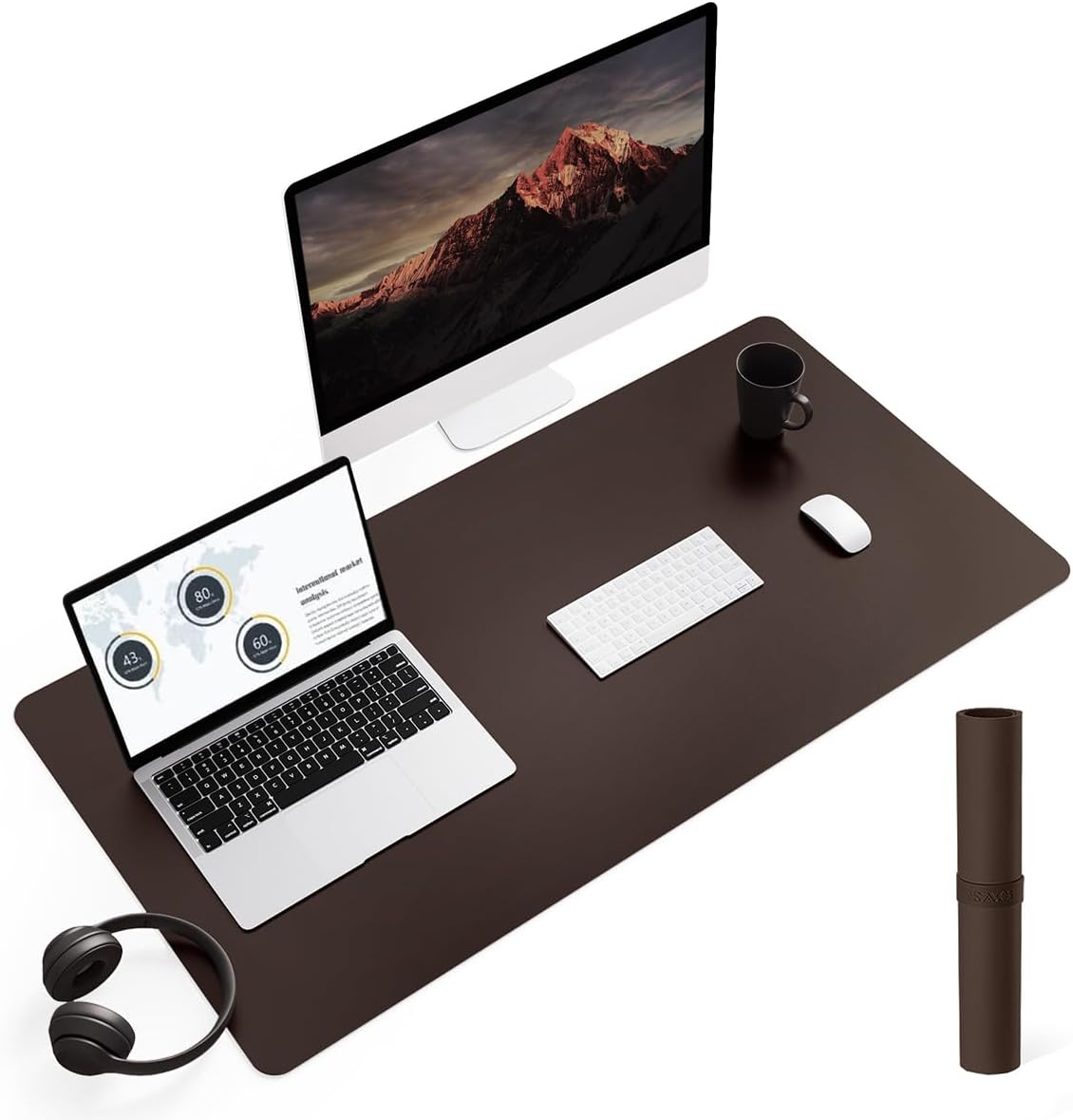 YSAGi Non-Slip Leather Desk Pad, Waterproof Laptop Computer Desk Keyboard Mat, Table Protector Blotter Mat, Large Mouse Pad for Office/Work/Home/Decor(Pink, 23.6" x 13.7") 137 61HkyXyp4VL. AC SL1200 - northernschoolofshiatsu.co.uk