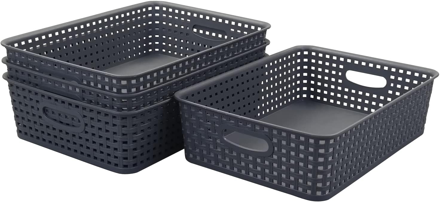 4-Pack Plastic Storage Tray, Office Paper Storage Tray 1 61ICZKUrPPL. AC SL1500 - northernschoolofshiatsu.co.uk