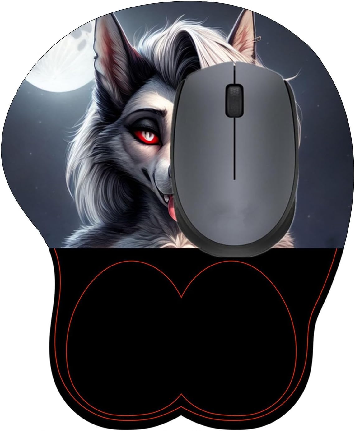3D Anime Gaming Mousepad with Wrist Rest Cartoon Desk Mat Soft Silicon Gel Mouse Pad Anti-Slip Office Mat with Wrist Support (loonaa 3) 1 61IiOBsNO5L. AC SL1490 - northernschoolofshiatsu.co.uk