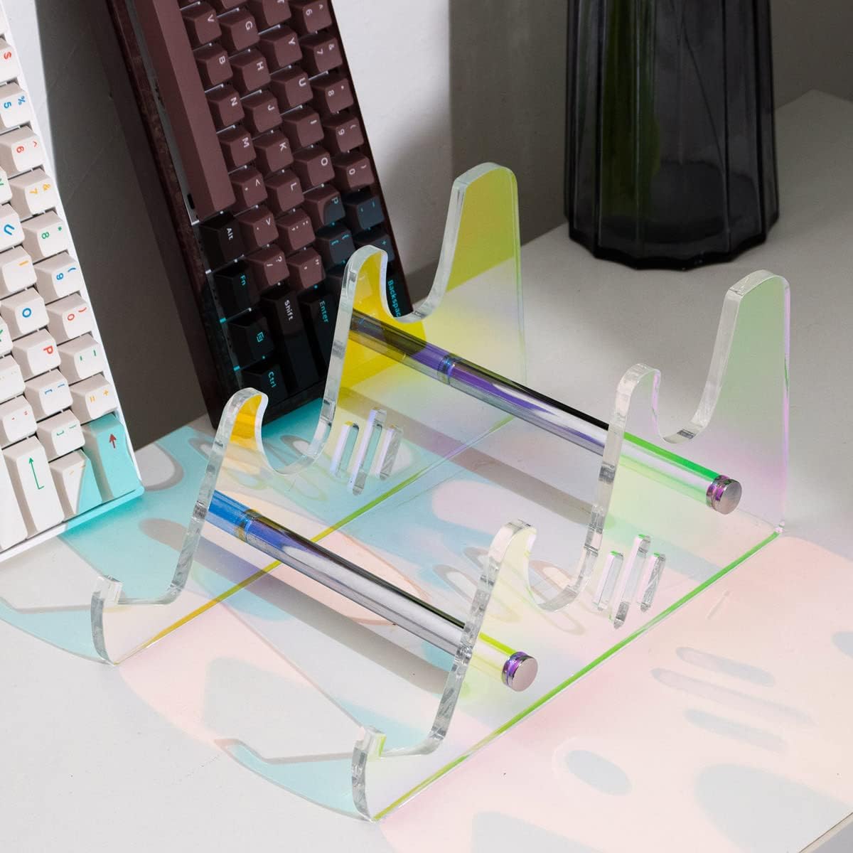 1pcs Acrylic Keyboard Display Stand Colorful 3-Tier Frame Keyboards Storage Holders for Gaming Keyboard Tablet Picture Frames 8 61Ip5rCua1L. AC SL1200 - northernschoolofshiatsu.co.uk