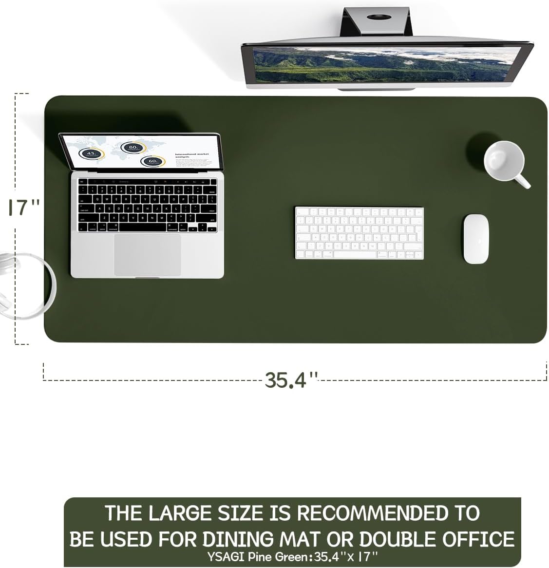 YSAGi Non-Slip Leather Desk Pad, Waterproof Laptop Computer Desk Keyboard Mat, Table Protector Blotter Mat, Large Mouse Pad for Office/Work/Home/Decor(Pink, 23.6" x 13.7") 203 61IuJ225WZL. AC SL1500 - northernschoolofshiatsu.co.uk