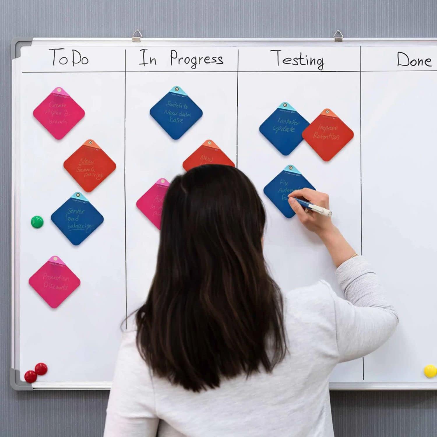 Boogie Board VersaNotes Reusable Home and Office Dry-Erase and Sticky Note Alternative Replacement Mounting Plate Set, Includes 3 Magnetic Mounting Plates 6 61JDRsA v3L. AC SL1500 - northernschoolofshiatsu.co.uk
