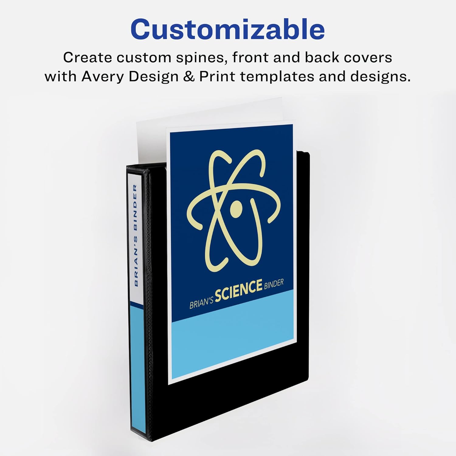 Avery Economy View 3 Ring Binder, 1" Round Rings, 1 White Binder (05711) 3 61JQ6kMn7OL. AC SL1500 - northernschoolofshiatsu.co.uk