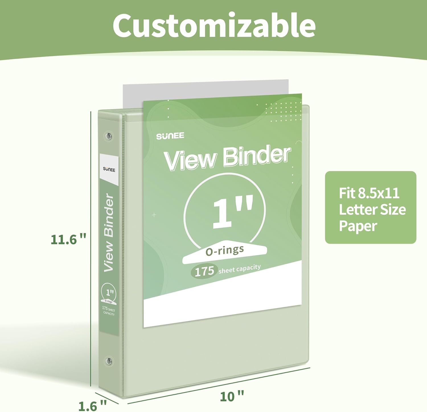 SUNEE 3 Ring Binder 1 Inch 1 Pack, Clear View Binder Three Ring PVC-Free (Fit 8.5x11 Inches) for School Binder or Office Binder Supplies, Purple Binder 54 61JScrj3YIL. AC SL1500 - northernschoolofshiatsu.co.uk